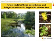 R. Becker: Naturschutzfachliche Gestaltungs