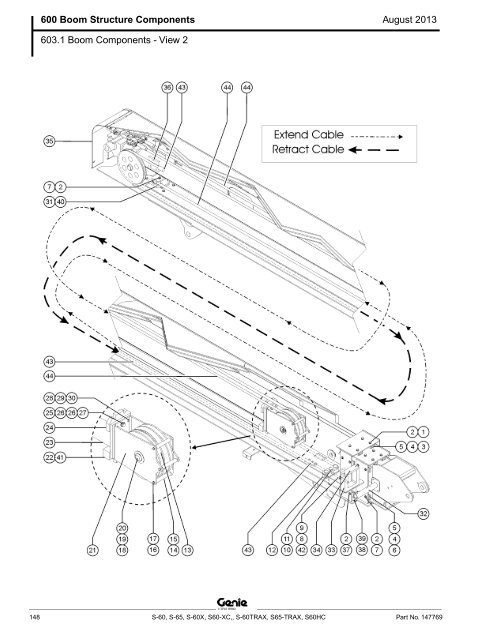 from SN 21001, S-60 / S-65 (PN 147769) - Genie