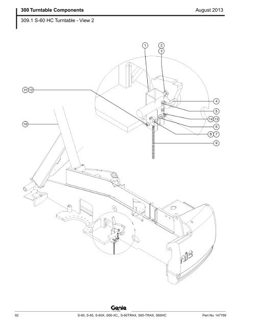 from SN 21001, S-60 / S-65 (PN 147769) - Genie