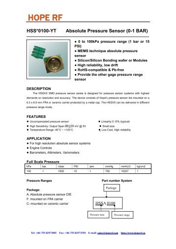 Datasheet - Rhopoint Components