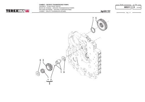 Agrilift 737 CATALOGO PARTI DI RICAMBIO SPARE ... - Genie