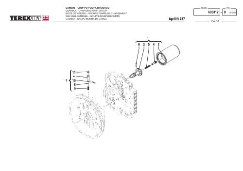 Agrilift 737 CATALOGO PARTI DI RICAMBIO SPARE ... - Genie