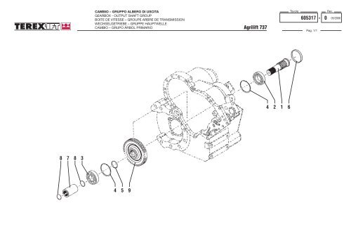 Agrilift 737 CATALOGO PARTI DI RICAMBIO SPARE ... - Genie