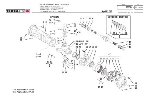 Agrilift 737 CATALOGO PARTI DI RICAMBIO SPARE ... - Genie