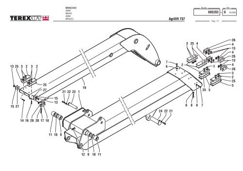 Agrilift 737 CATALOGO PARTI DI RICAMBIO SPARE ... - Genie