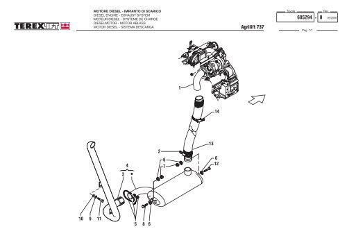 Agrilift 737 CATALOGO PARTI DI RICAMBIO SPARE ... - Genie