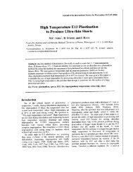 High Temperature E12 Plastination to Produce Ultra-thin Sheets