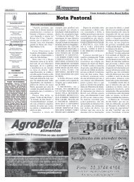 Jornal Luz e Alegria - Diocese de Frederico Westphalen