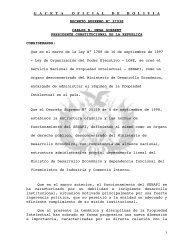 gacetaoficialdebolivi a decreto supremo nÂ° 27938 carlos - Servicio ...