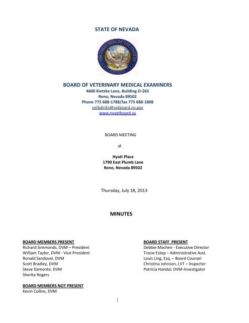 state of nevada board of medicine
