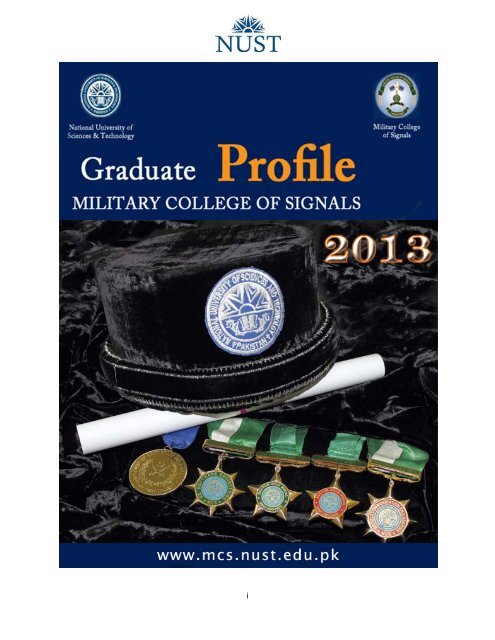 Graduate Profiles 2013 National University Of Sciences And