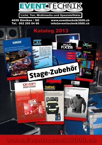 Stage-Zubehör - Event Technik 3000