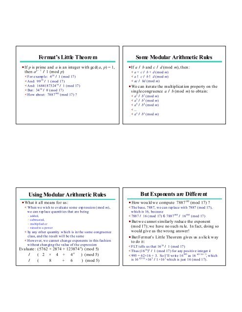 Pdf modular arithmetic rules pdf t l charger download