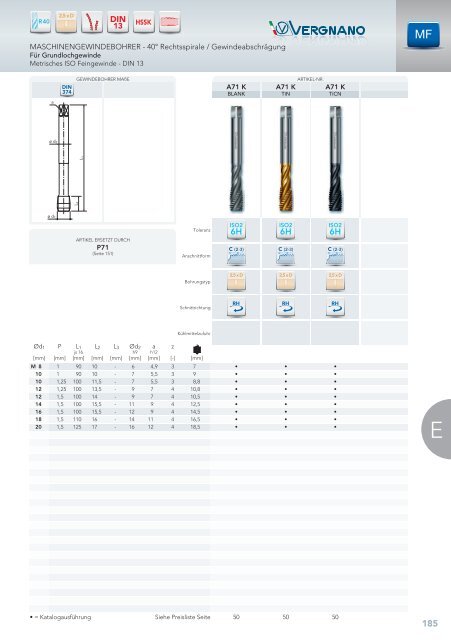 Hauptkatalog - Vergnano