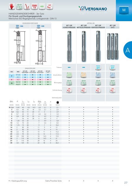 Hauptkatalog - Vergnano