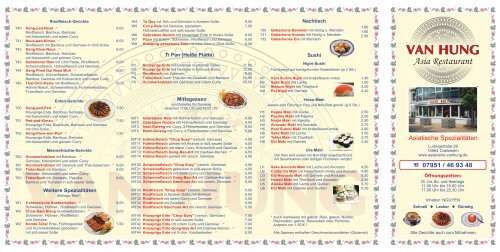 Asia Bistro und Restaurant Van Hung