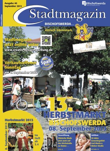 und 13. Herbstmarkt - Creativ Design Werbung