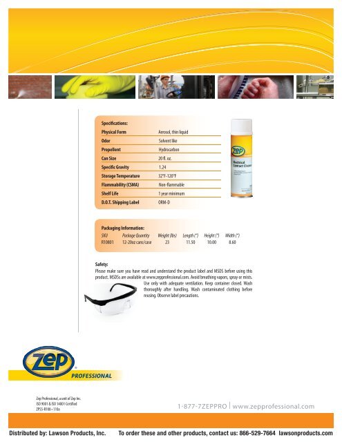 Electrical Contact Cleaner - Kent-Automotive.com
