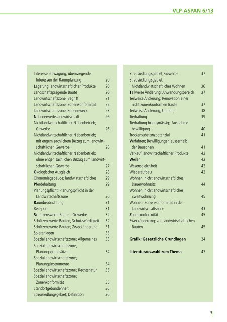 stichworte zum bauen ausserhalb der bauzonen - vlp-aspan