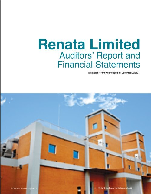 Download Annual Report - Renata