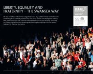 LIBERTY, EQUALITY AND FRATERNITY â THE SWANSEA WAY