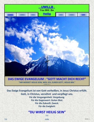 Das Ewige Evangelium - UWILLB