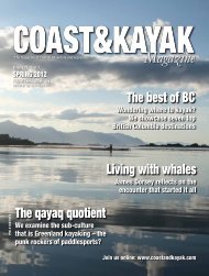 BC trip planner Spring 2012 - Wavelength Paddling Magazine