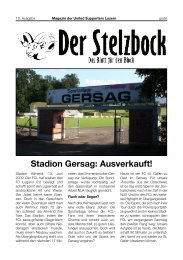 Der Stelzbock - Das Blatt für den Block», 10. Ausgabe (PDF - 1,14 MB)