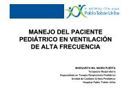 manejo del paciente pediátrico en ventilación de alta frecuencia