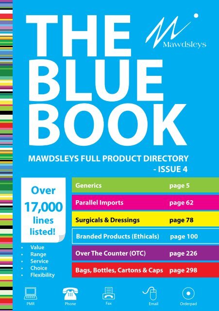 THE BLUE BOOK - Mawdsleys