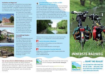 130821 Entwurf Flyer Innerste_100x210_Var.1 ... - Innerste Radweg