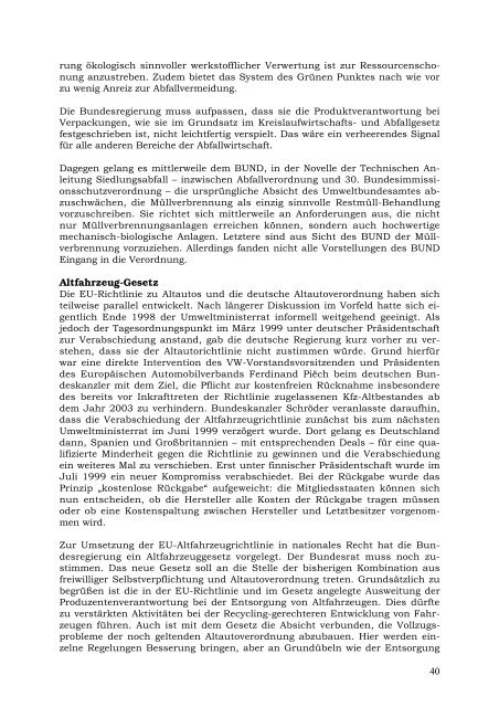 "Vier Jahre Rot- Grün. Eine Umweltpolitische Bilanz"(PDF 43 ... - Sowi