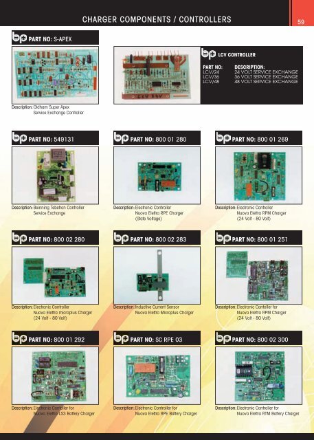 logics/pcb's/powerblocs/diodes/thyristors/potentiometers