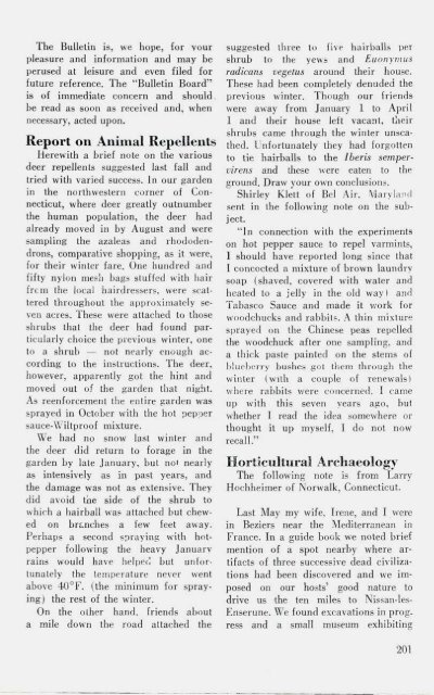 Bulletin - Fall 1979 - North American Rock Garden Society