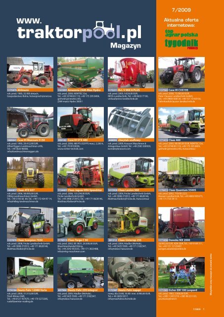 Magazyn - traktorpool-Magazin