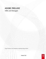 Prelude CC-Handbuch (PDF) - Adobe
