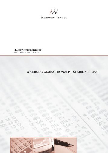 Halbjahres- bericht - Warburg-Fonds
