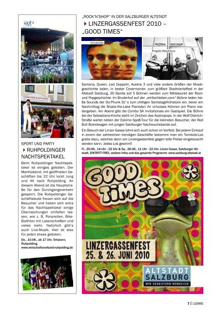 Festivals 2010 - Ludwig Magazin