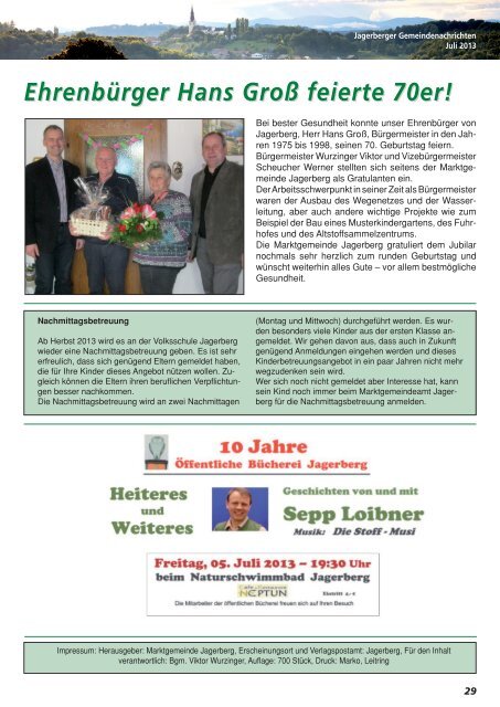 Zeitung Juli 2006 orig. - Marktgemeinde Jagerberg