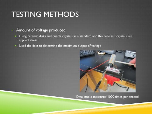 development and applications of piezoelectric crystals