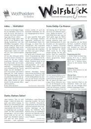 Ausgabe Juni 2013 [PDF, 1.00 MB] - Gemeinde Wolfhalden