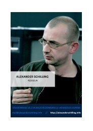 Aktuelle Mappe als PDF (3,5 MB) laden - Alexander Schilling