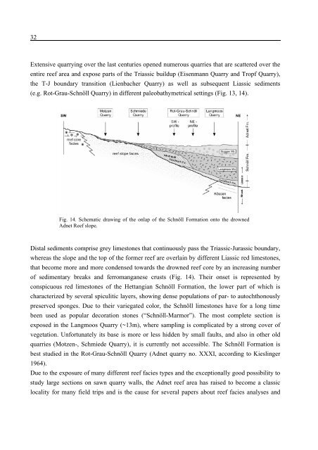 Porifera-microbialites of the Lower Liassic (Northern Calcareous ...