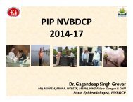 PIP NVBDCP 2014-17 - Pbhealth.gov.in