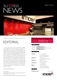 SUXXESS NEWS Archiv - Imotex