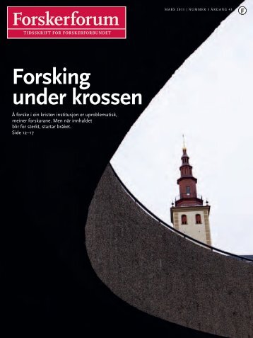 Forsking under krossen - Forskerforum