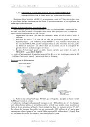 3.2.2. Prévision et gestion des crues en Valais : le projet MINERVE ...