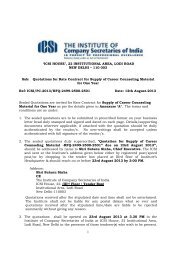 Quotations for Rate Contract for Supply of Career - The Institute of ...