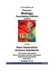 Miller & Levine Biology: Foundation Edition - Pearson