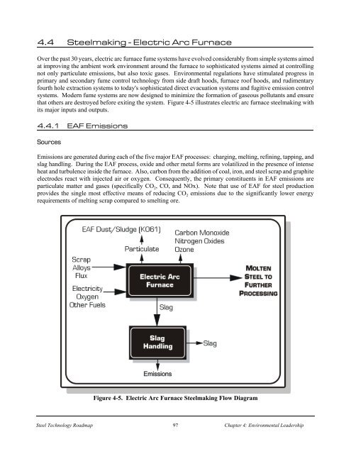 ITP Steel: Steel Technology Roadmap -- Chapter Four ... - EERE